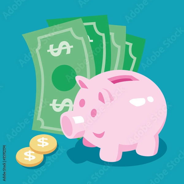 Obraz Money Vector Design