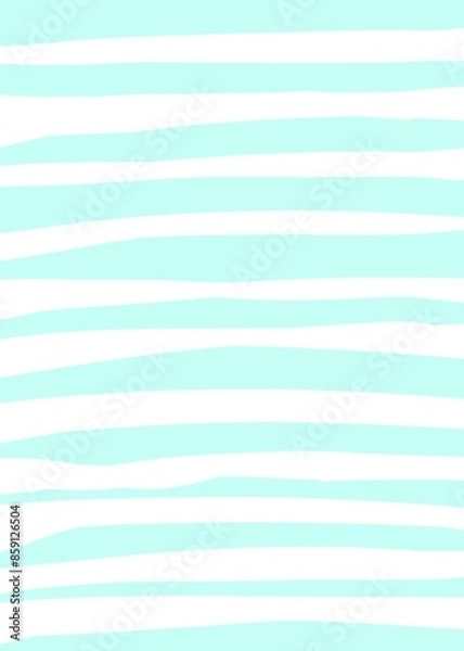 Obraz wave background, paper template, hand drawn illustrations
