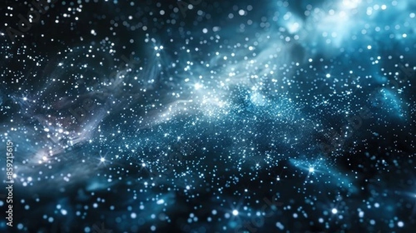 Fototapeta big data data points background. generative ai