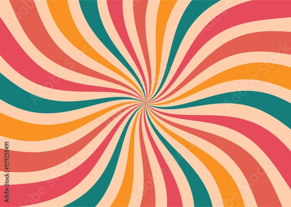 Fototapeta background design with a retro theme
