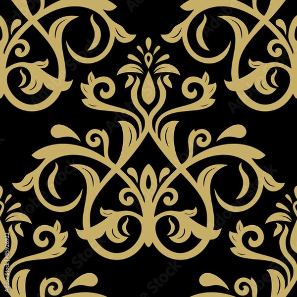 Fototapeta Seamless Orient Vector Background