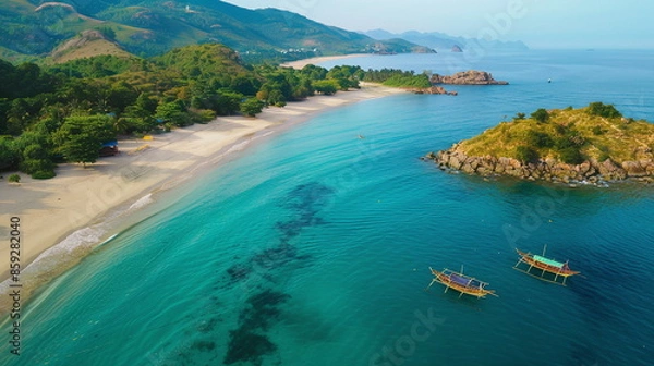 Fototapeta lake in the mountains