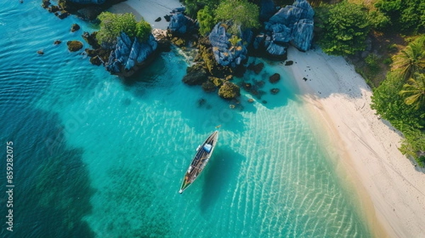 Fototapeta scene with reef