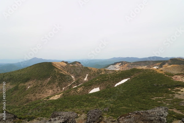 Obraz 2024年5月の福島県の安達太良山の山開き