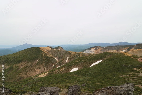 Obraz 2024年5月の福島県の安達太良山の山開き