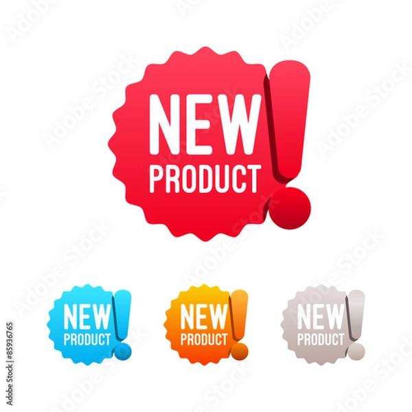 Obraz New Product Labels