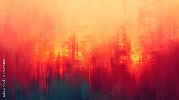 Fototapeta Gradient cadet blue to dark orange backdrop