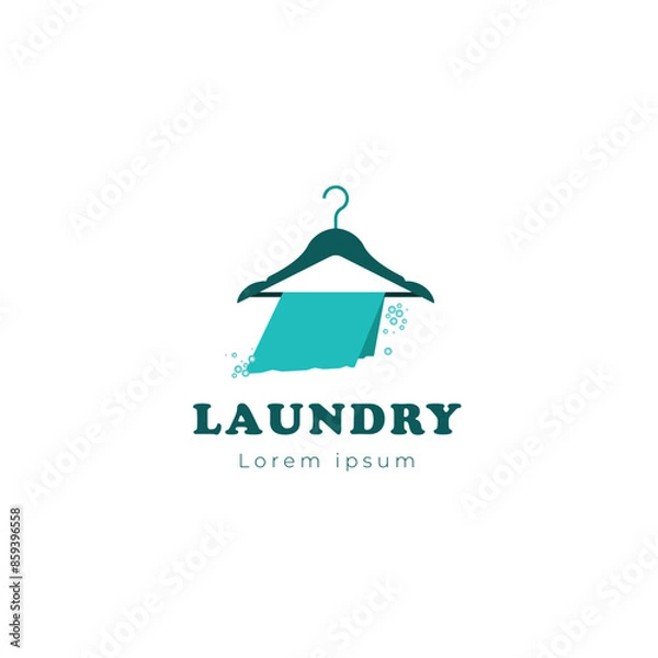 Obraz Laundry logo design template