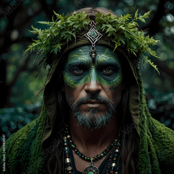 Fototapeta Celtic Shaman/Druid