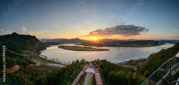 Obraz View from Hak Observatory
