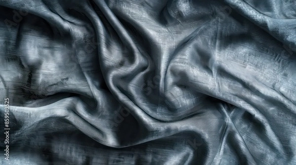 Fototapeta Moonstone Grey Abstract Texture with Gradient and Ombre Effects, Elegant and Modern Fabric Design with Sleek and Sophisticated Aesthetic