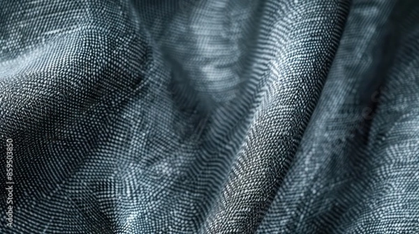 Obraz Moonstone Grey Abstract Texture with Gradient and Ombre Effects, Elegant and Modern Fabric Design with Sleek and Sophisticated Aesthetic