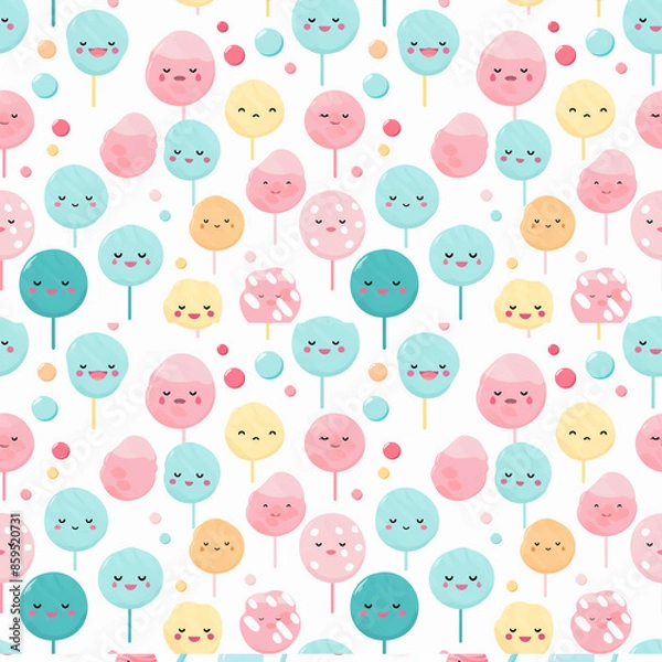 Fototapeta seamless pattern with balloon