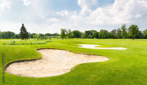 Fototapeta Golf fields