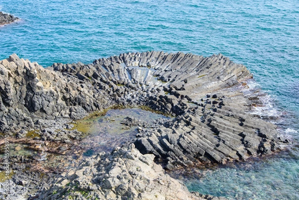 Fototapeta Yangnam columnar joint in Gyeongju