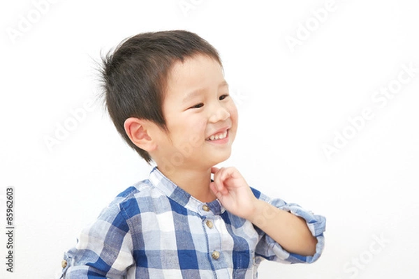 Fototapeta 笑顔の男の子
