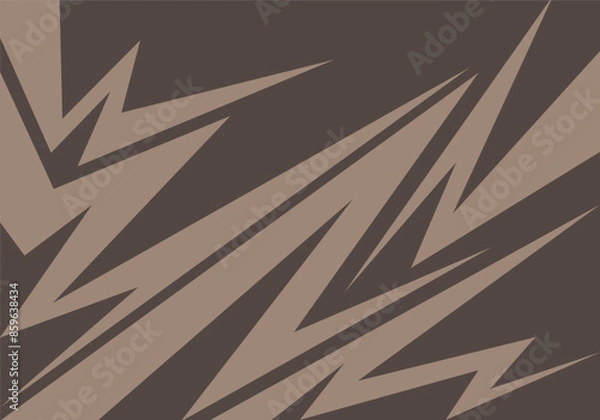 Obraz Abstract background with various sharp, zigzag and arrow pattern. background with spikes and zigzag line pattern