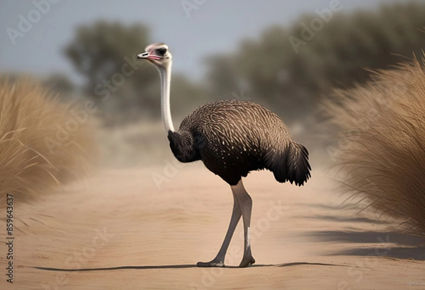 Obraz Photo of an ostrich