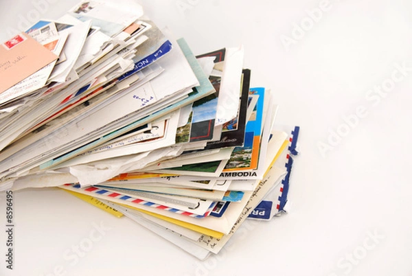 Obraz tas de courriers