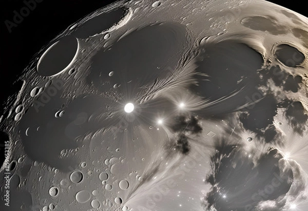 Obraz Photo of the moon