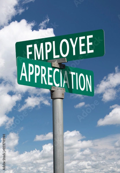Obraz employee appreciation sign