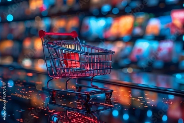 Fototapeta E-commerce Digital Marketing Strategies: SEO & PPC Essentials