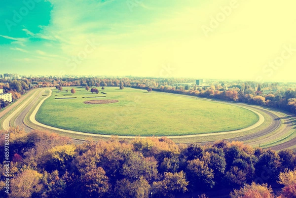 Obraz Horse racecourse