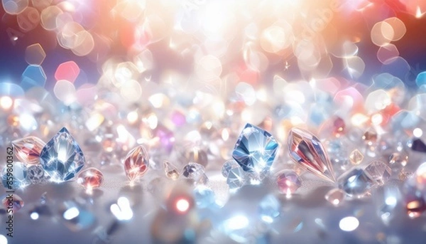Obraz 華やかな煌めきの背景画像