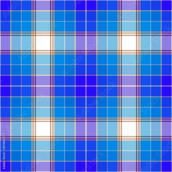 Fototapeta Plaid pattern,Tatan colored seamless pattern,EPS 10.