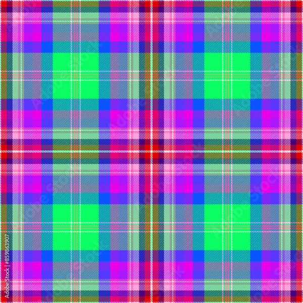 Fototapeta Plaid pattern,Tatan colored seamless pattern,EPS 10.