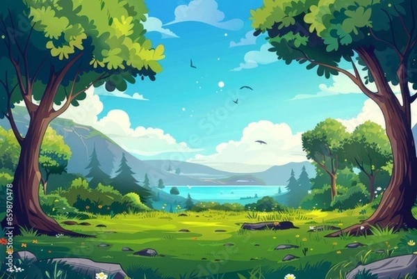 Fototapeta Captivating backgrounds for creative projects