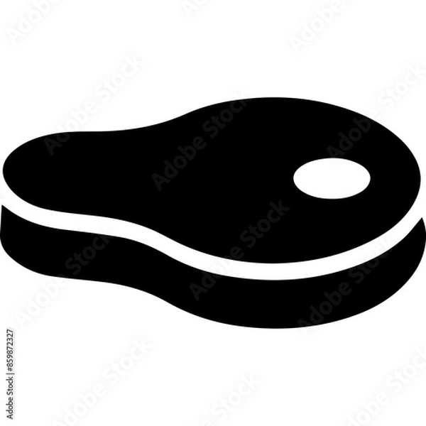 Fototapeta meat Icon Vector 