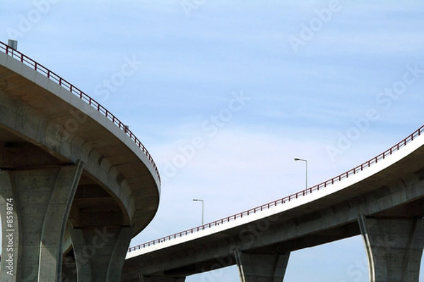 Obraz viaducts and sky