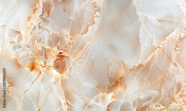 Fototapeta Marble texture with natural patterns for design, Generative AI