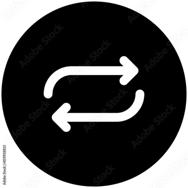 Fototapeta Loop Icon