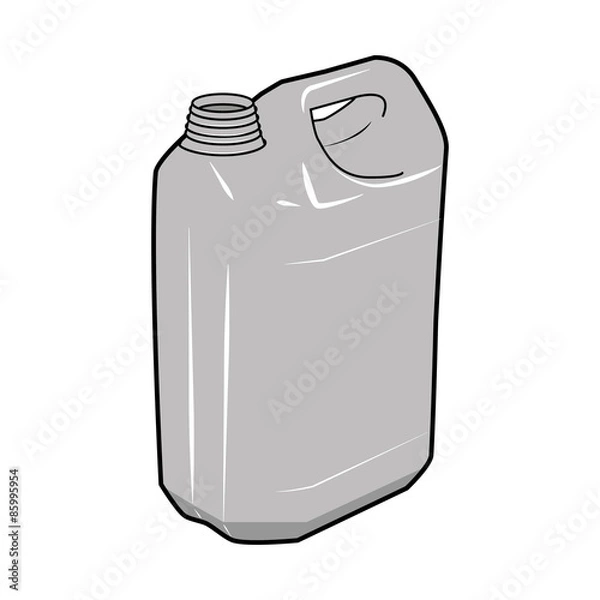 Obraz JERRYCAN illustration vector