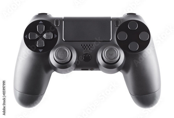 Fototapeta Black Gamepad