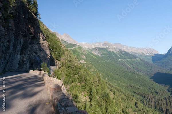 Fototapeta Going to the sun road, USA