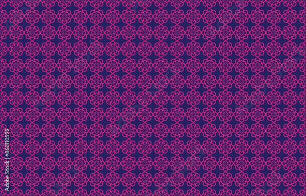 Fototapeta Tribal striped seamless pattern. Aztec geometric vector background. Can be used in textile design, web design for making of clothes, accessories, decorative paper, wrapping, envelope; backpacks, etc.