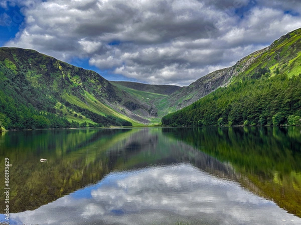Fototapeta lake in the mountains