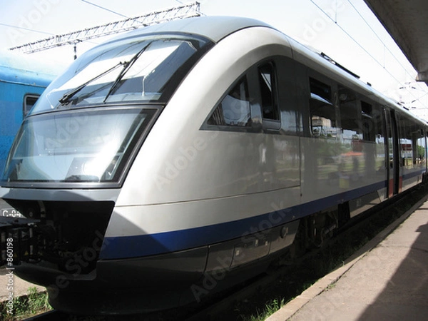 Obraz Pociąg „Blue Arrow”