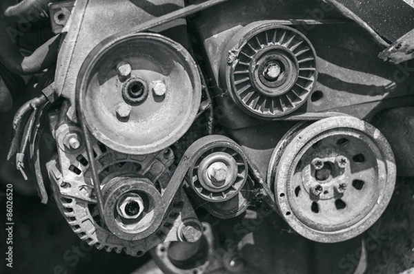 Obraz Motore smontato