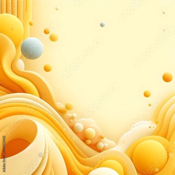 Obraz Yellow background