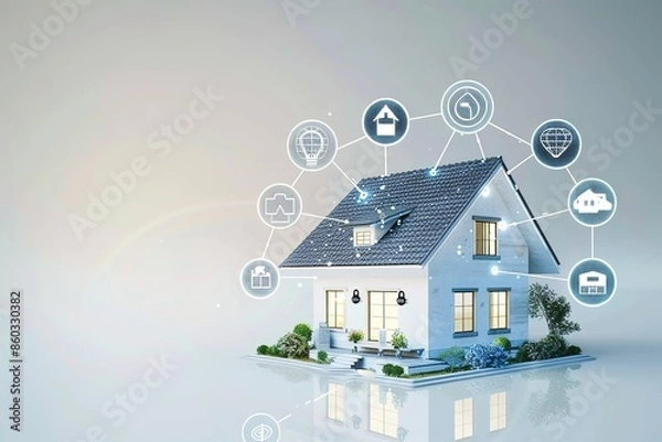 Fototapeta smart home technology