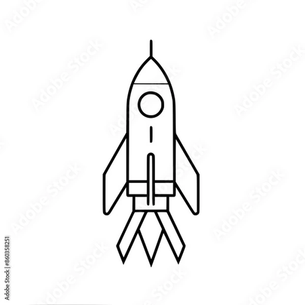 Fototapeta Rocket SVG, Rocket PNG, Rocket Clipart, Rocket SVG Cut Files for Cricut, Rocket Ship Svg, Spaceship Svg, Space Shuttle Svg, Rocket dxf, Rocket png, Rocket eps, Rocket vector, Rocket cut files, Spacesh