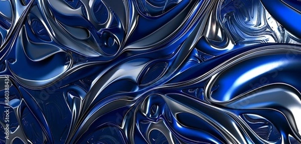 Obraz abstract blue background