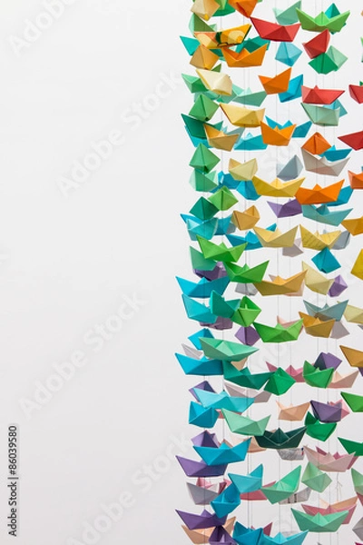 Obraz Paper boats