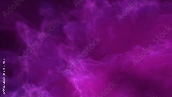 Fototapeta A purple space background with stars and a galaxy
