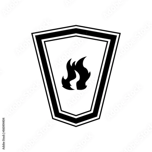 Obraz Shield fire