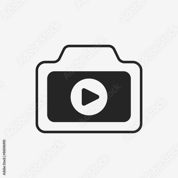 Fototapeta camera icon